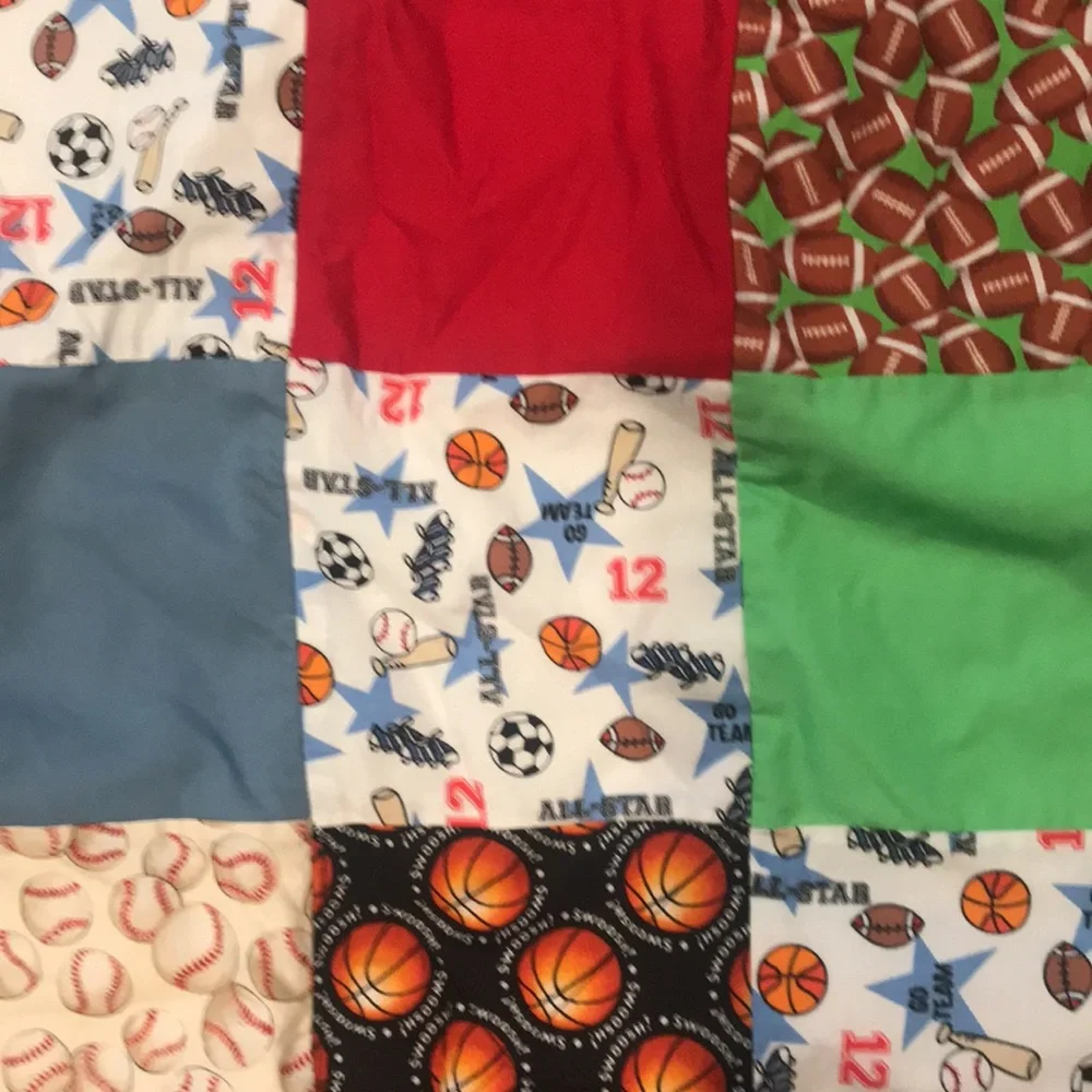Baseball Small Quilt